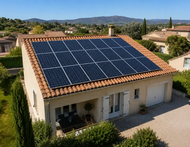Prime à l'autoconsommation panneaux solaires Pompignan — aide financière de l'État